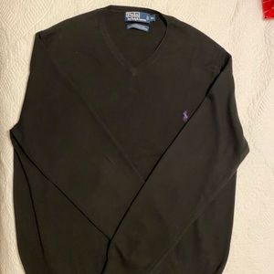 Black Polo Sweater for Men
